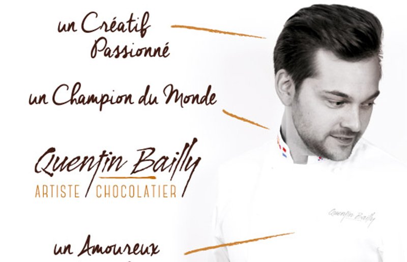 Quentin Bailly - pasticceria moderna in evoluzione