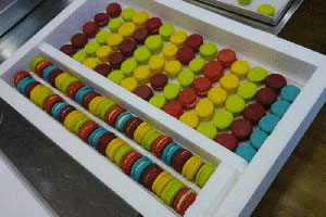 Macarons colorati