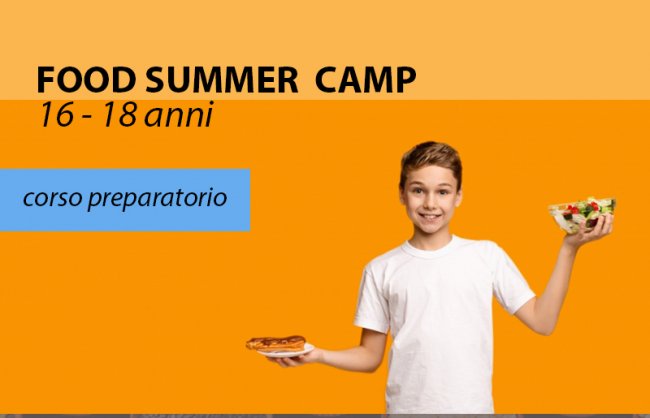 Food Summer Camp dai 16 ai 18
